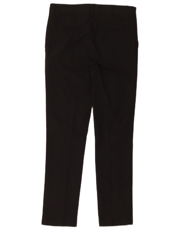 Marks & Spencer Slim-Anzughose für Jungen, 12–13 Jahre, W32, L27, schwarzes Polyester