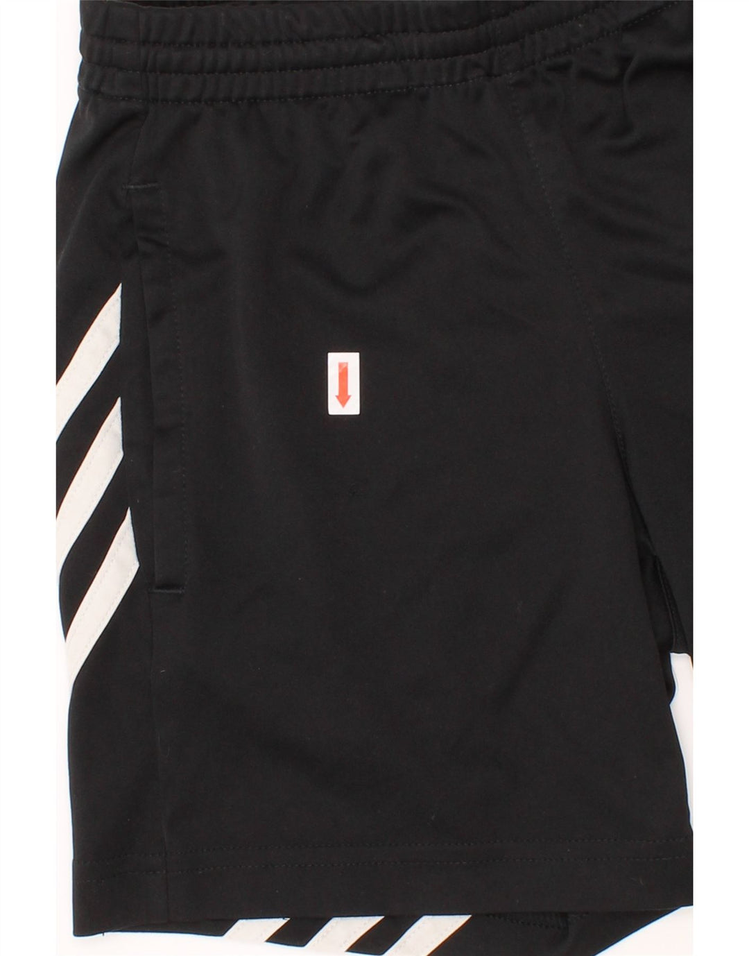 ADIDAS Boys Climalite Sport Shorts 7-8 Years Small Black Polyester Vintage Adidas and Second-Hand Adidas from Messina Hembry 
