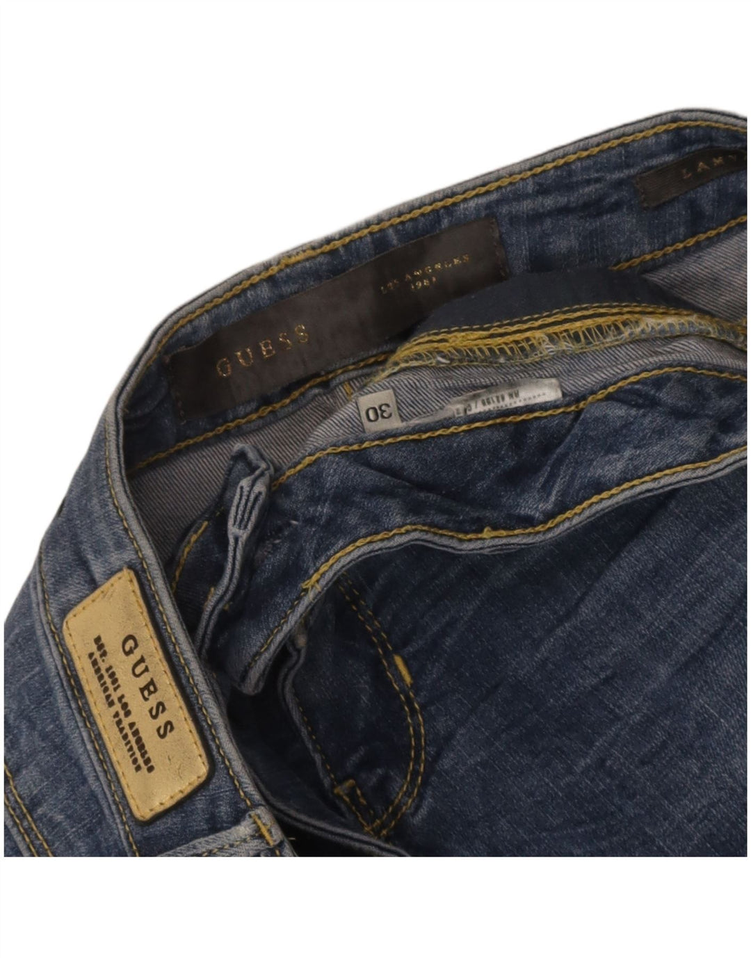 Guess Damen Lamya Skinny Jeans W30 L28 Blau
