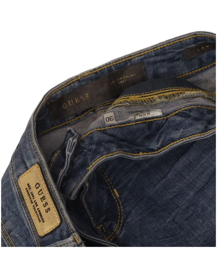 Guess Damen Lamya Skinny Jeans W30 L28 Blau