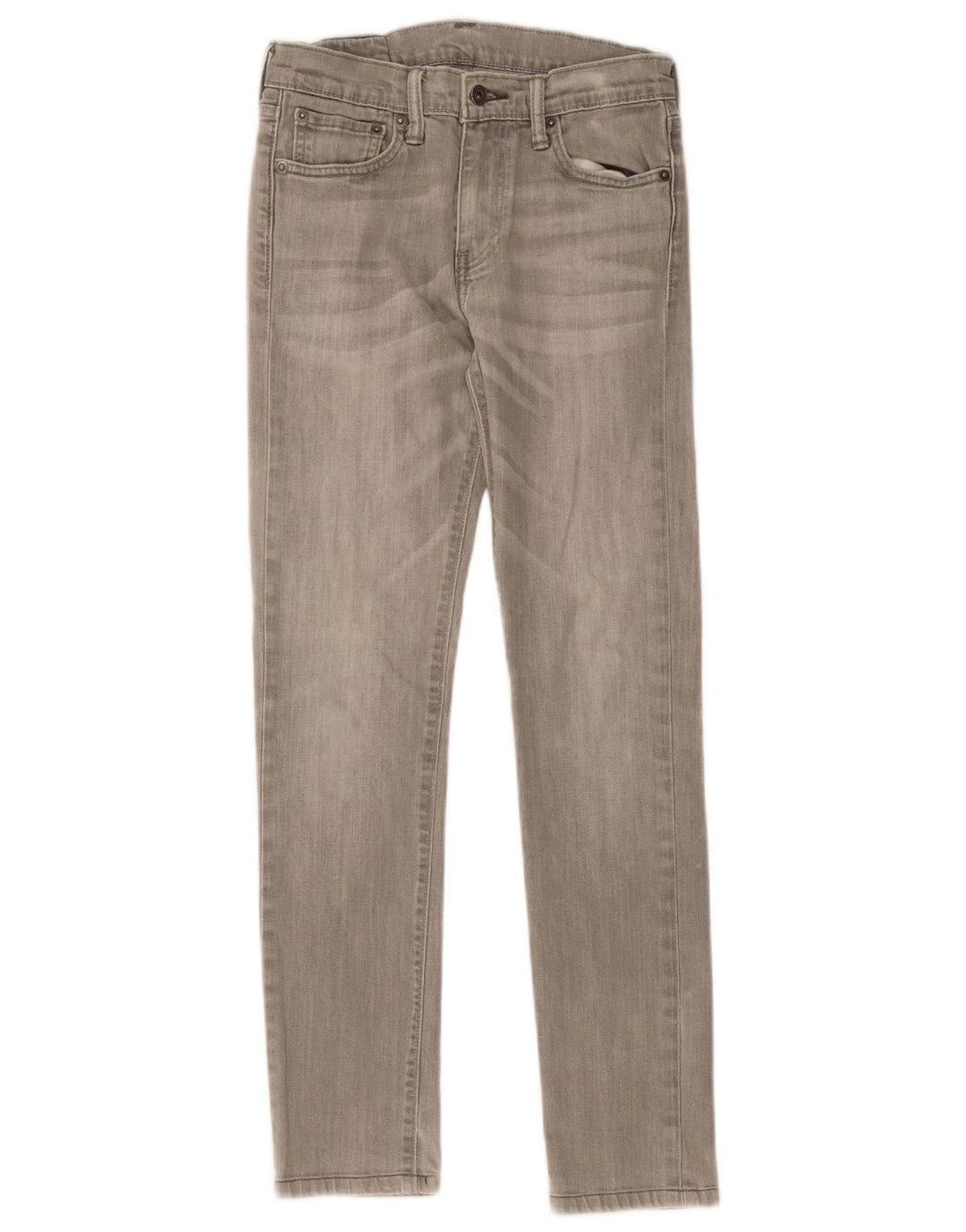 Levi's Damen Skinny Jeans W29 L32 Graue Baumwolle