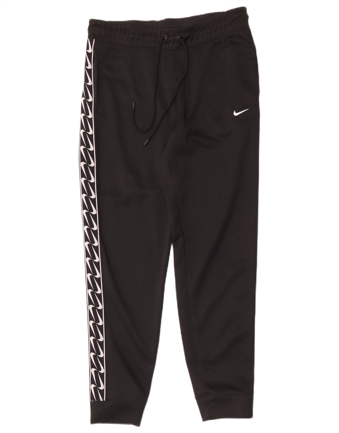 Nike Herren-Trainingshose mit Grafik, mittelgroß, schwarz, Polyester