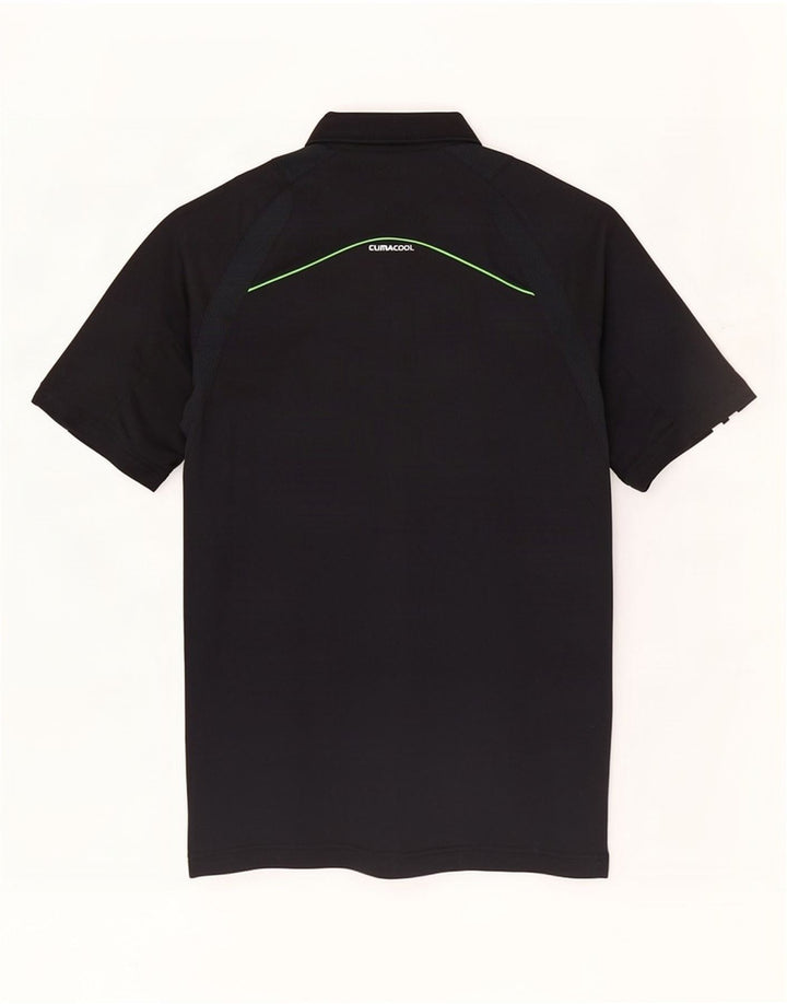 Adidas Herren Climacool Poloshirt Small Schwarz Polyester