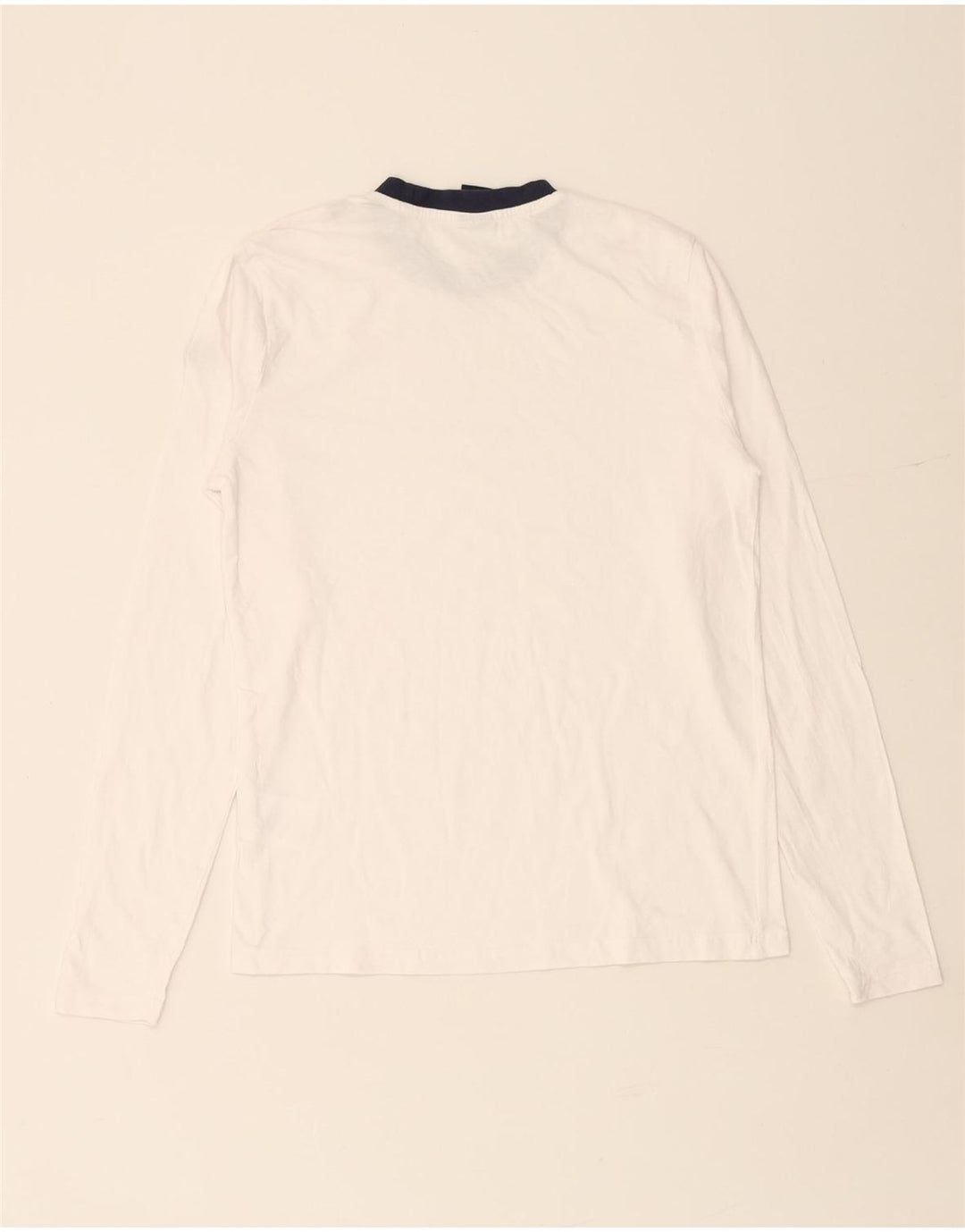 NORTH SAILS Herren Top Langarm XS Weiße Baumwolle