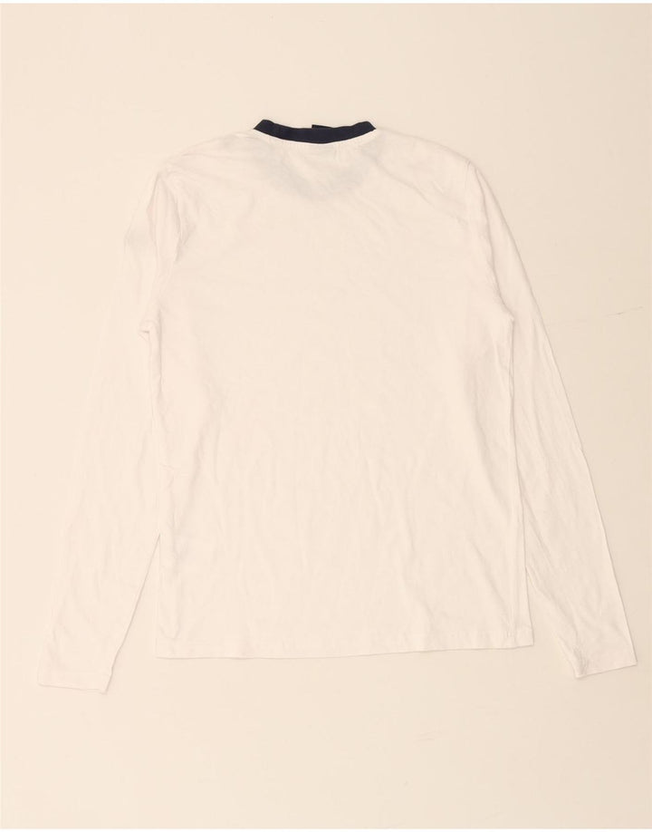 NORTH SAILS Herren Top Langarm XS Weiße Baumwolle