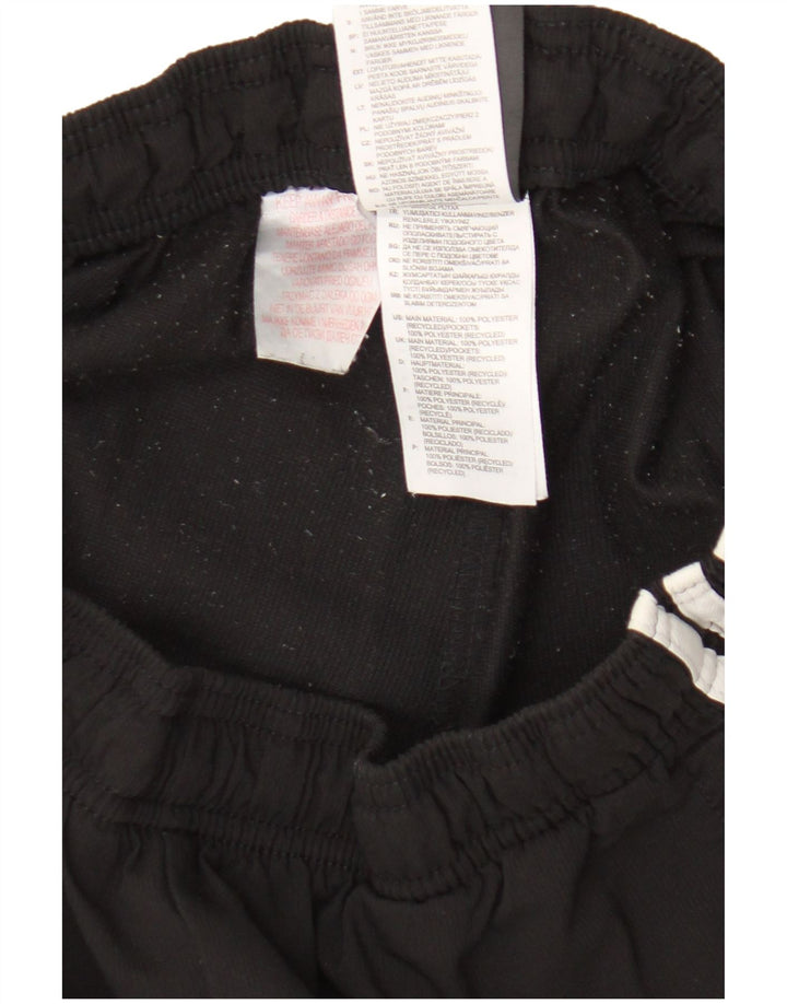 Adidas Sportshorts für Jungen, 13–14 Jahre, schwarzes Polyester