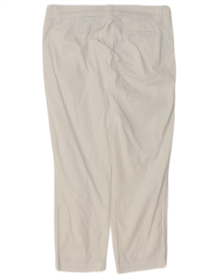 NORTH SAILS Gerade geschnittene Damenhose, EU 42, Größe L, W32, L24, Weiß