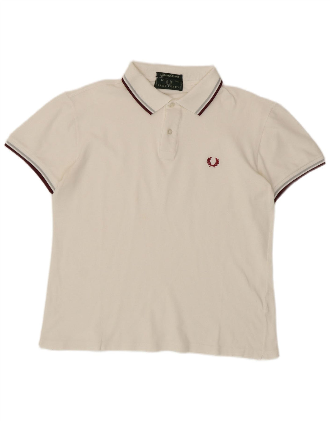 Fred Perry Herren Poloshirt Mittelweiß