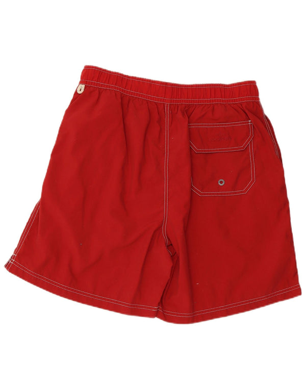 Dockers Herren-Badeshorts XL aus rotem Nylon