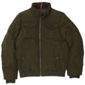 Tommy Hilfiger Herren Wattierte Jacke UK 38 Mittelgrünes Polyester