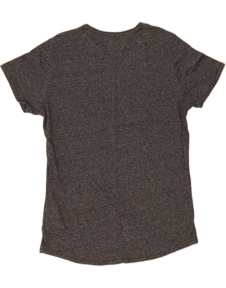 TOMMY HILFIGER Mens T-Shirt Top Large Grey Cotton Vintage Tommy Hilfiger and Second-Hand Tommy Hilfiger from Messina Hembry 