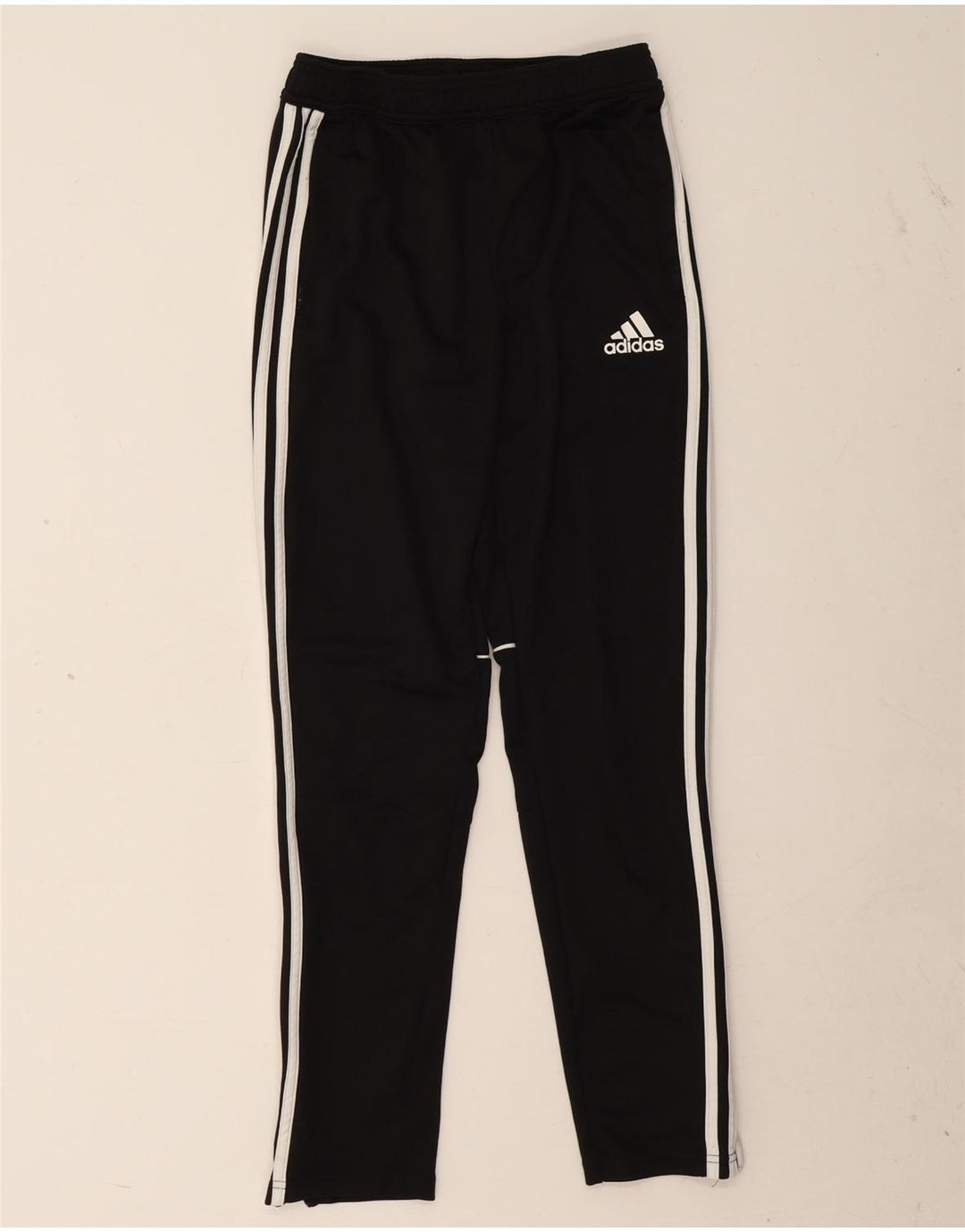 Adidas Trainingshose für Jungen, 13–14 Jahre, schwarzes Polyester