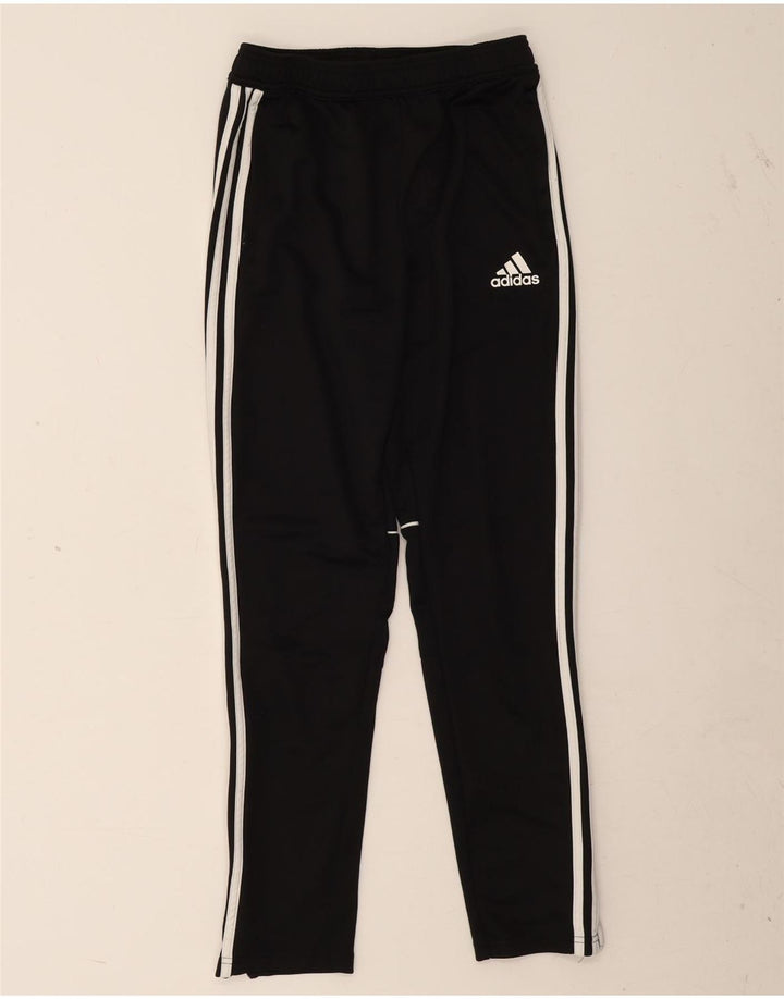 Adidas Trainingshose für Jungen, 13–14 Jahre, schwarzes Polyester
