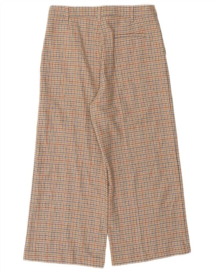 Twinset Damen Milano Cropped-Hose IT 44 Medium W30 L23 Beige