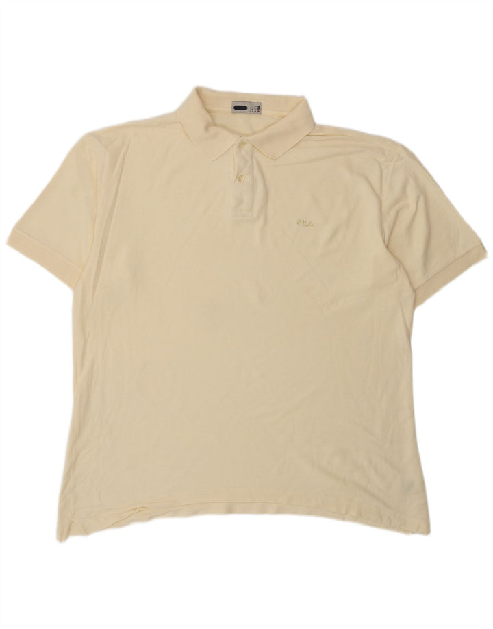 FILA Herren Poloshirt IT 56 2XL Gelb