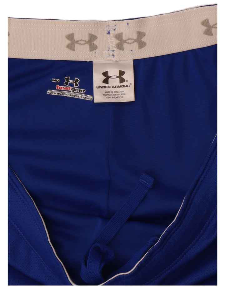 Under Armour Herren Heat Gear Sportshorts Mittelblaues Polyester