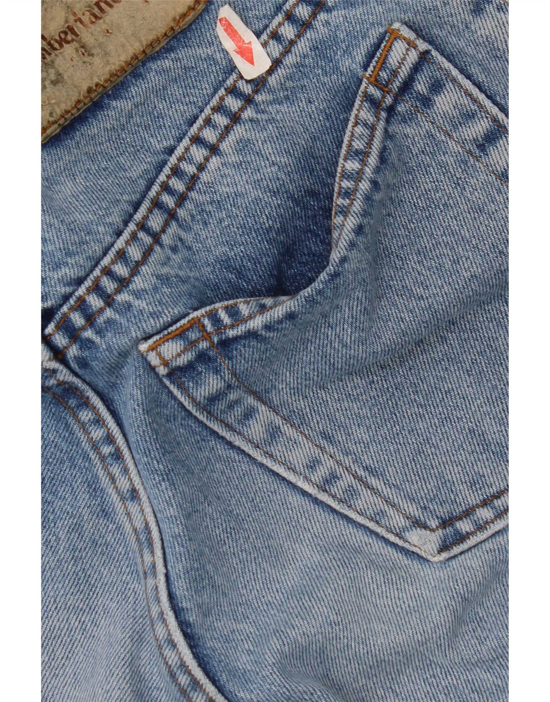 Timberland Damen Straight Jeans W26 L29 Blau
