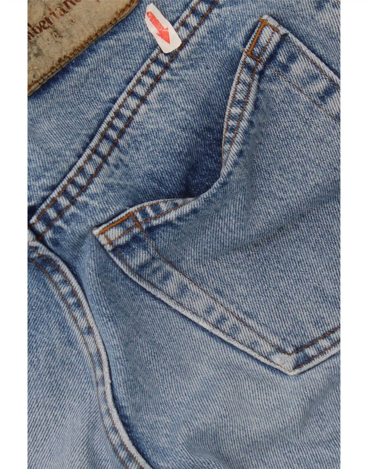 Timberland Damen Straight Jeans W26 L29 Blau