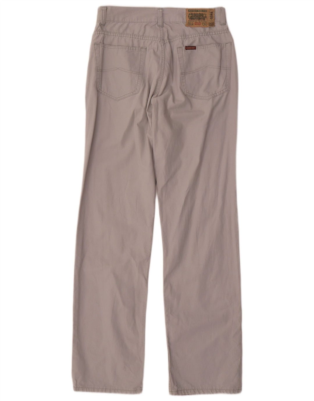 Carrera Herren Gerade Freizeithose W28 L32 Grau