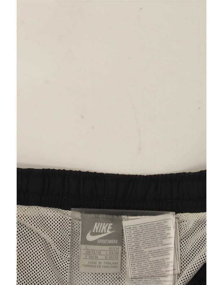 Nike Herren-Sportshorts, groß, marineblaues Polyester