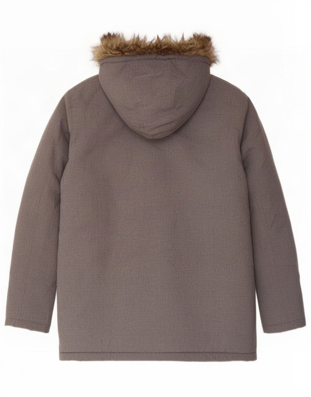 Jack & Jones Herren-Parka mit Kapuze, UK 38, Mittelgrau