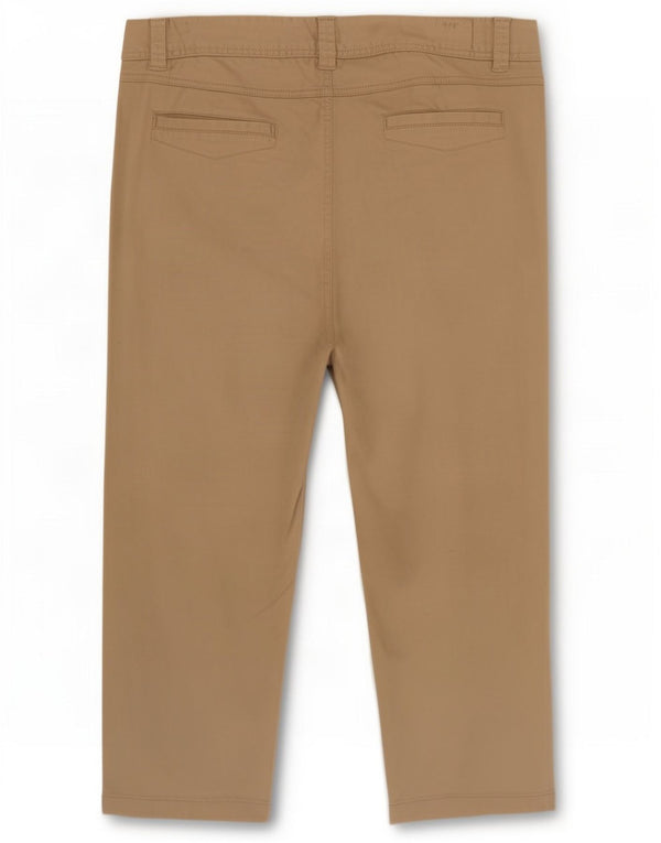 M&Co Damen Caprihose UK 16 Large W34 L22 Beige Baumwolle