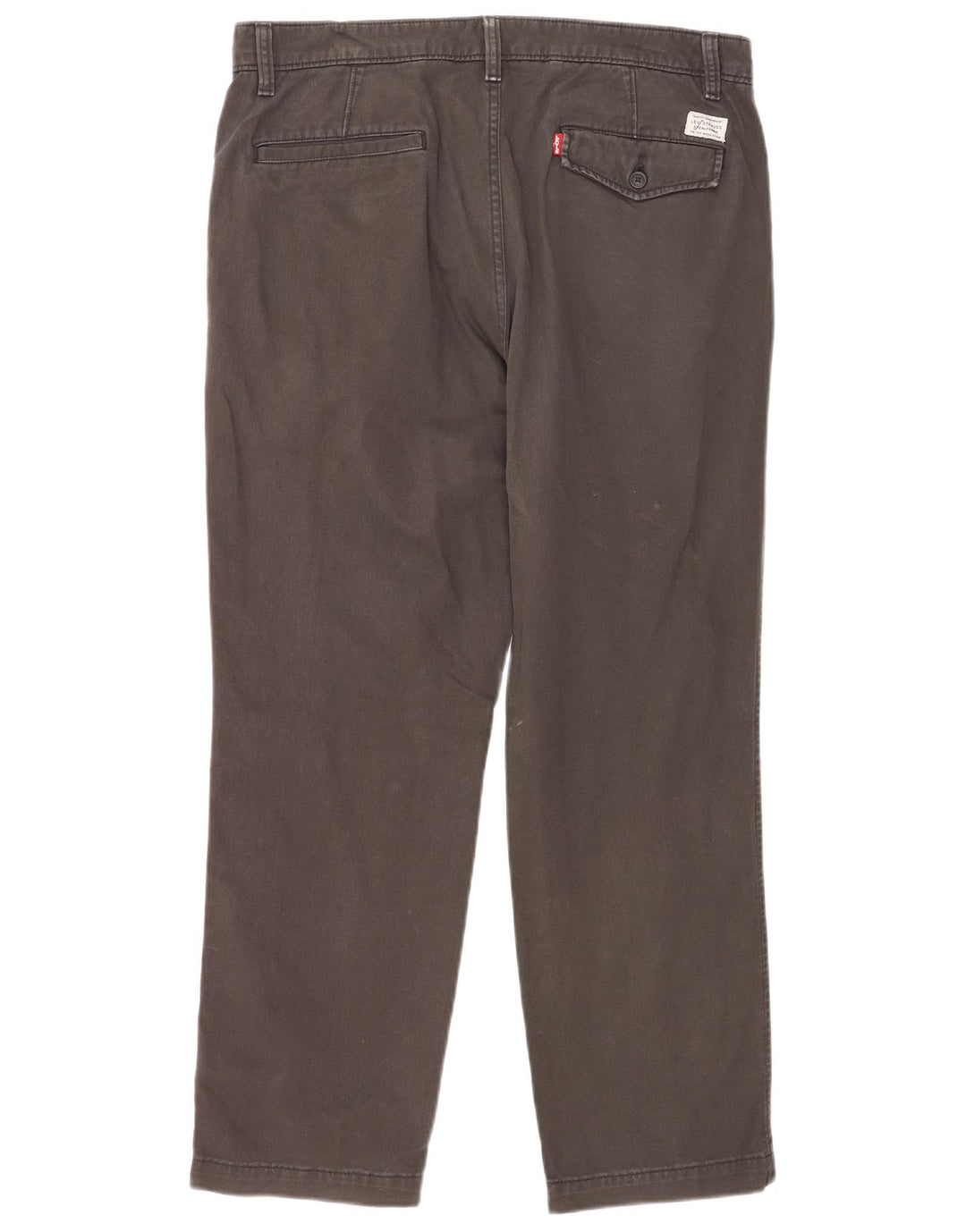 Levi's Herren Authentische Chinohose W34 L30 Graue Baumwolle
