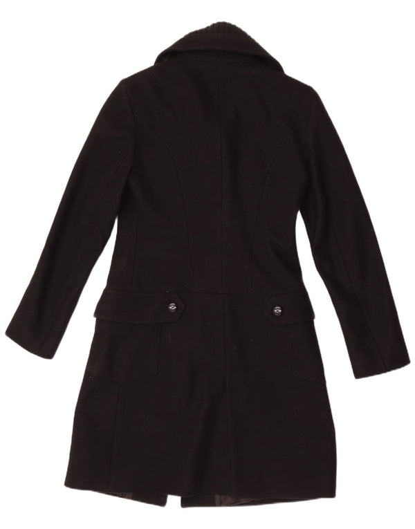 Patrizia Pepe Damen Mantel UK 8 Small Schwarz