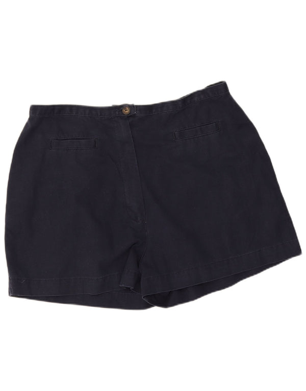 Marks & Spencer Damen Freizeitshorts UK 16 Large W30 Marineblaue Baumwolle