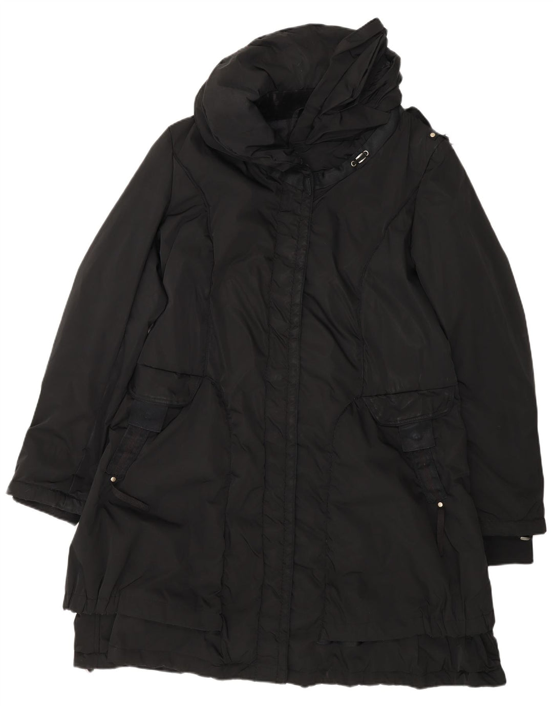 Marithe Francois Girbaud Damen Windjacke IT 46 Large Schwarz