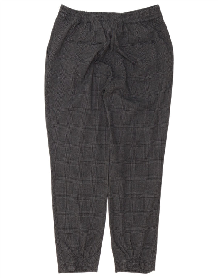 Zara Damen Tapered Chino-Hose, Größe M, W28, L27, Grau