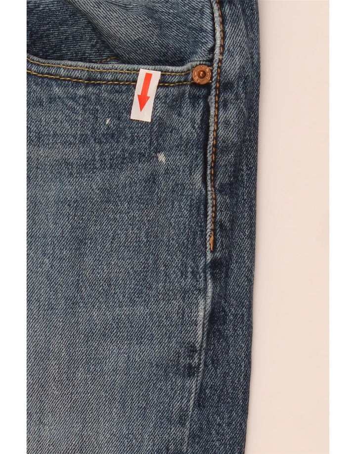 Levi's Herren 501 Straight Jeans W32 L30 Blaue Baumwolle