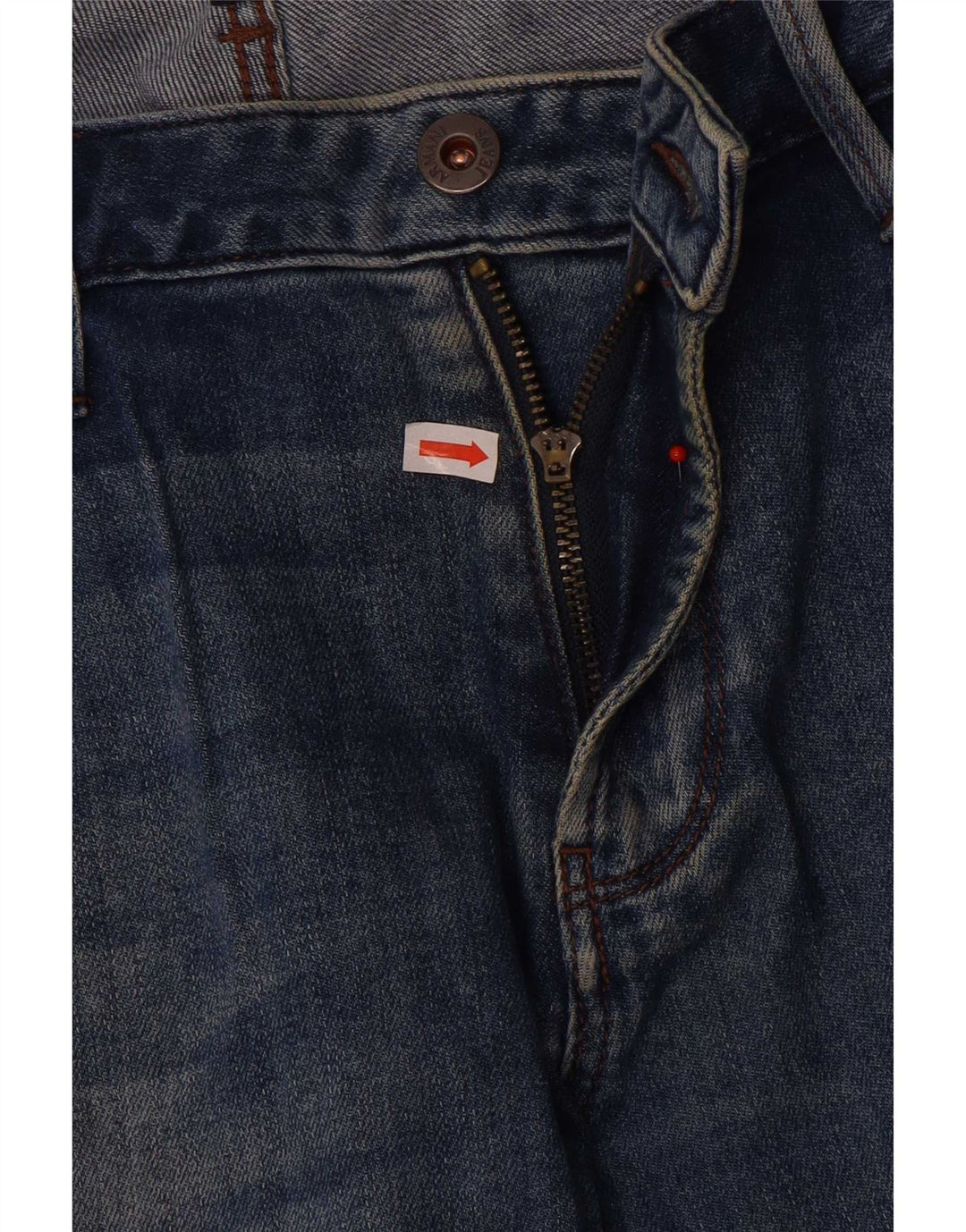 Armani Herren Slim Jeans W34 L34 Blaue Baumwolle