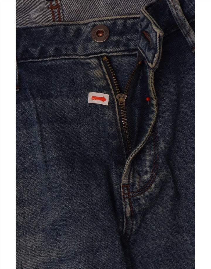 Armani Herren Slim Jeans W34 L34 Blaue Baumwolle