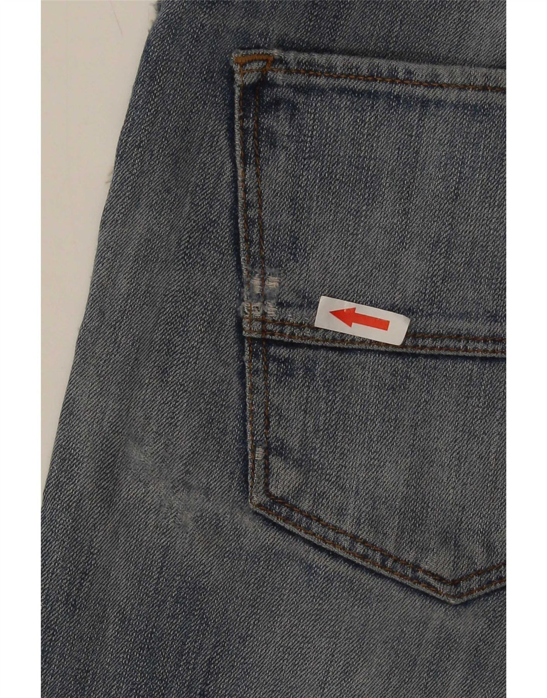 Trussardi Herren Slim Jeans W32 L30 Blaue Baumwolle