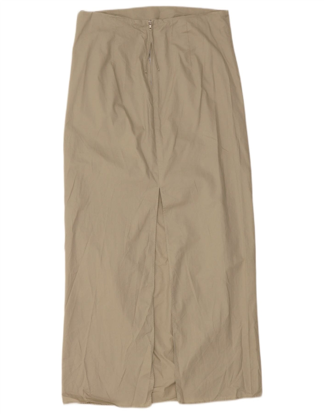 Zara Damen Maxirock Medium W28 Grüne Baumwolle