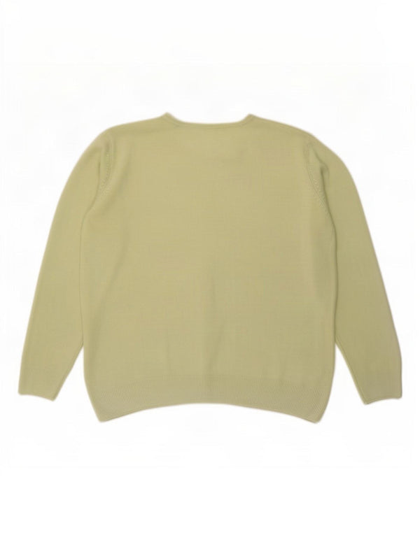 Marks & Spencer Damen-Cardigan-Pullover UK 16 Large Grün Acryl