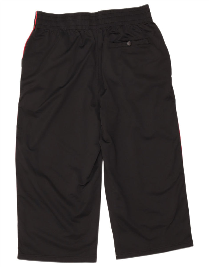 Uncle Sam Herren Capri-Trainingshose mit Grafik, XL, Schwarz, Polyester