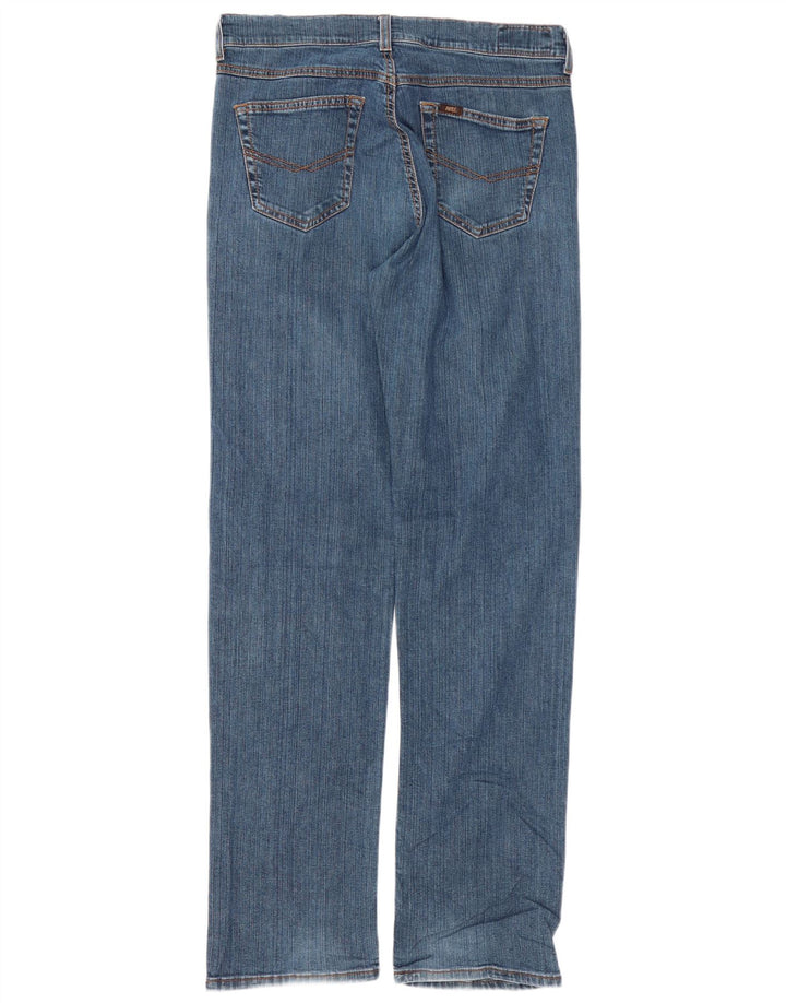 Rifle Herren Straight Jeans W33 L33 Blaue Baumwolle