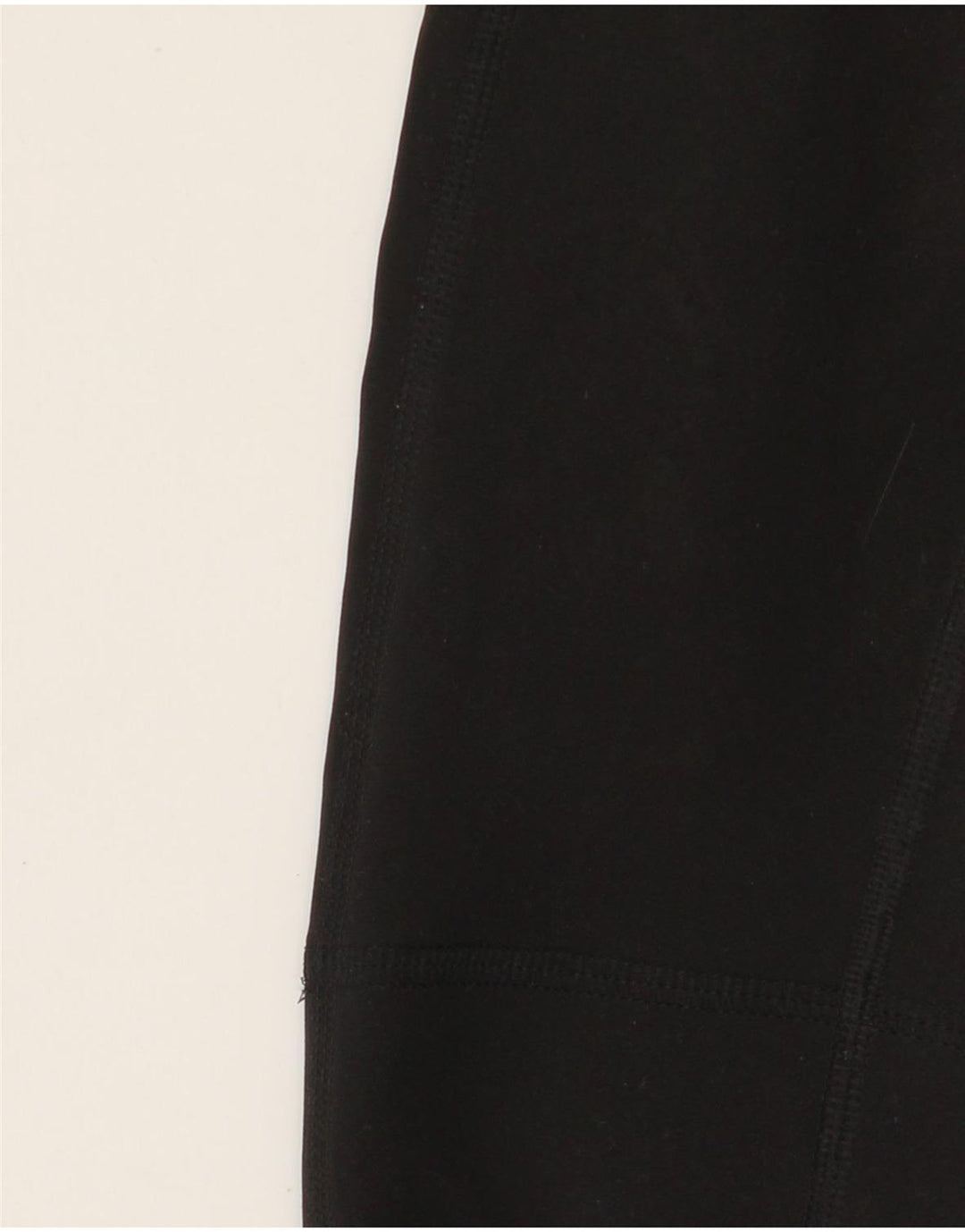 Adidas Damen Leggings UK 8/10 Small Schwarz Polyester