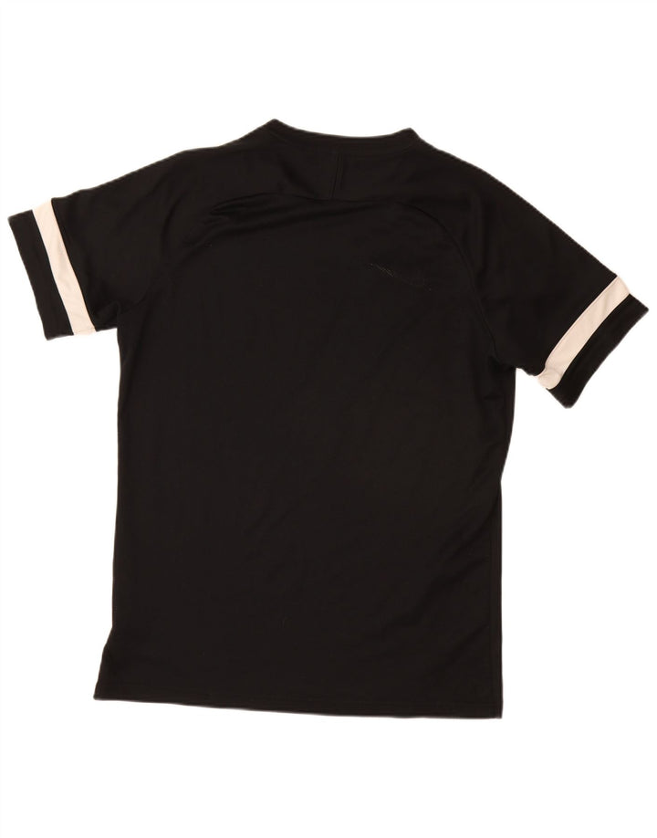 Nike Herren Dri Fit T-Shirt Top Large Schwarz Polyester