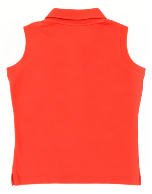 Champion Damen Poloshirt UK 12 Mittelrot