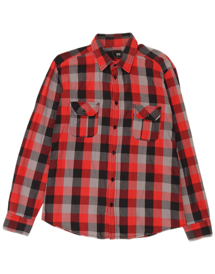 Jack & Jones Herrenhemd XL, mehrfarbig, kariert, Baumwolle