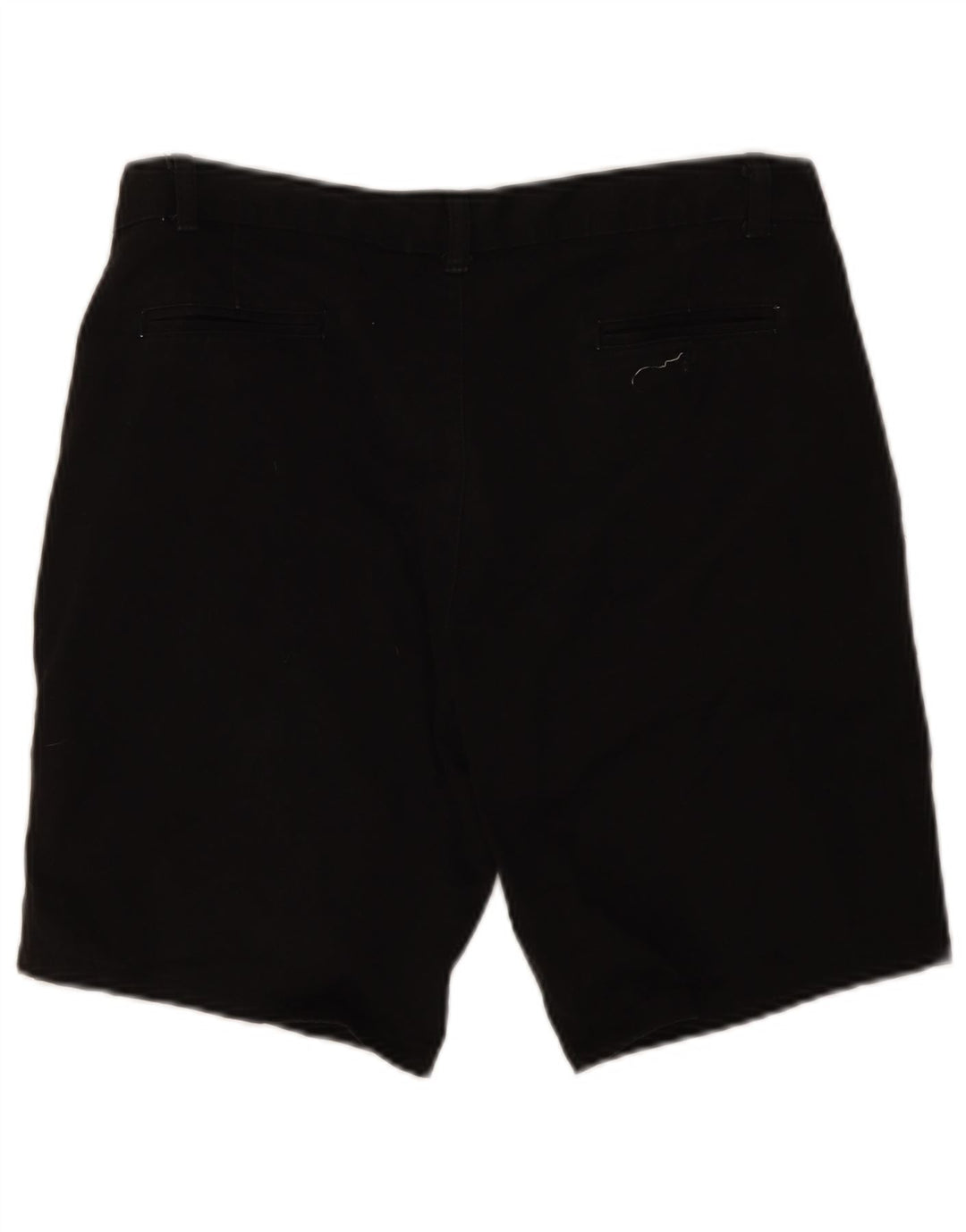Chaps Husky Chino-Shorts für Jungen, 15–16 Jahre, W32, schwarze Baumwolle
