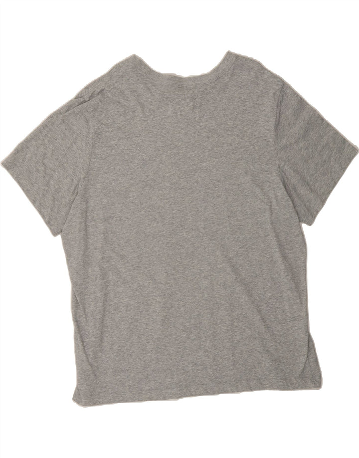 NIKE Mens Dri Fit T-Shirt Top 2XL Grey Cotton Vintage Nike and Second-Hand Nike from Messina Hembry 