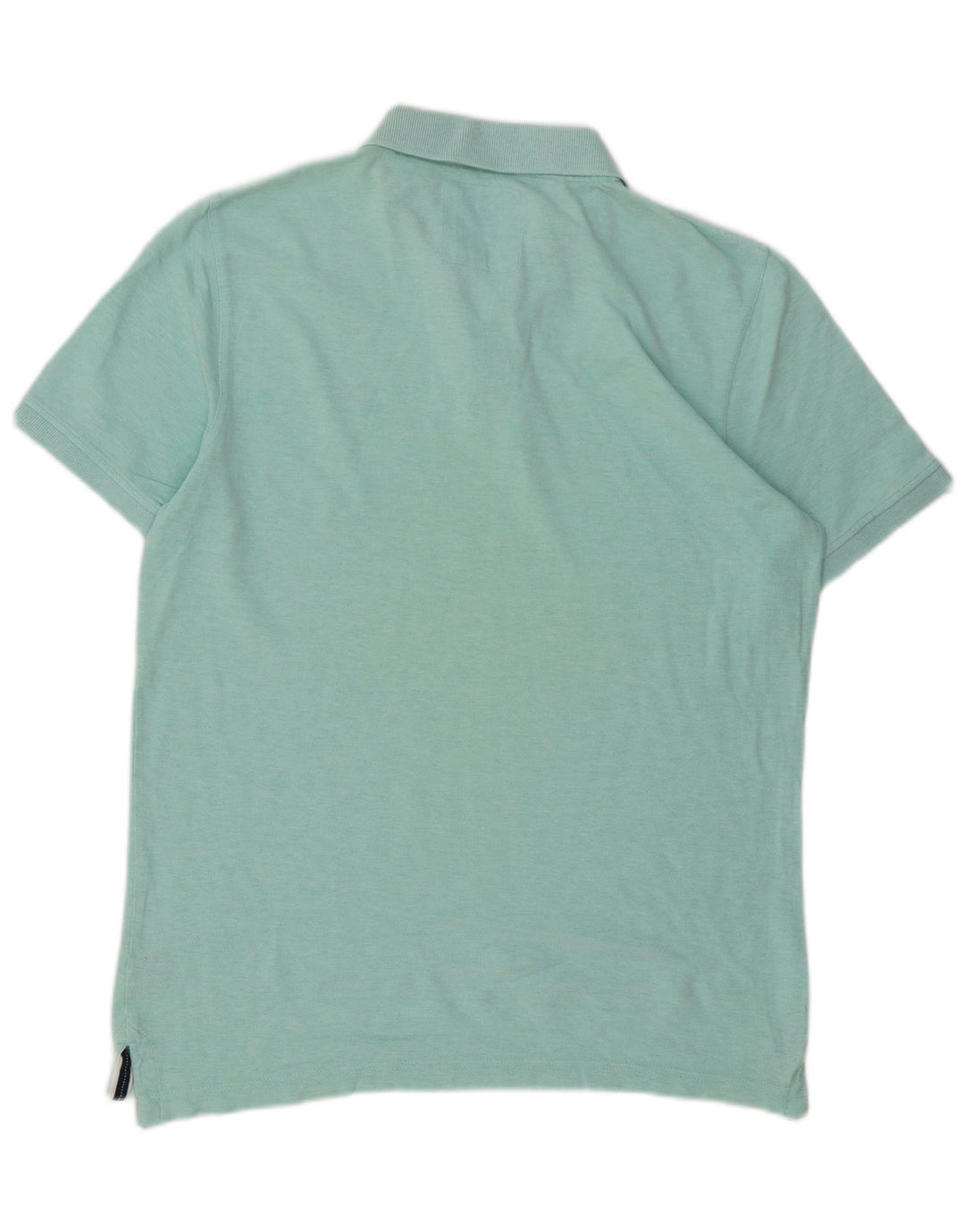 Crew Clothing Herren-Poloshirt aus mittelgrüner Baumwolle