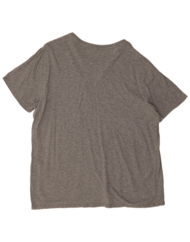 Levi's Herren-T-Shirt-Oberteil, groß, grau gefleckte Baumwolle
