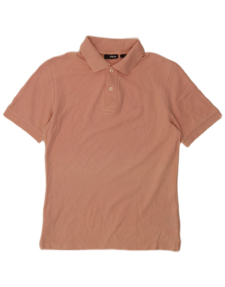 Fila Herren Poloshirt Small Pink