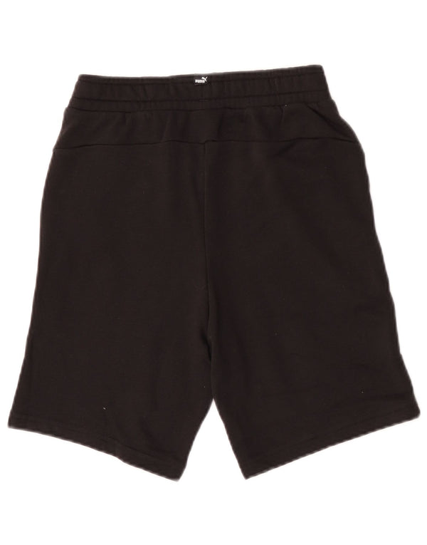 Puma Jungen Sportshorts 11–12 Jahre, schwarze Baumwolle
