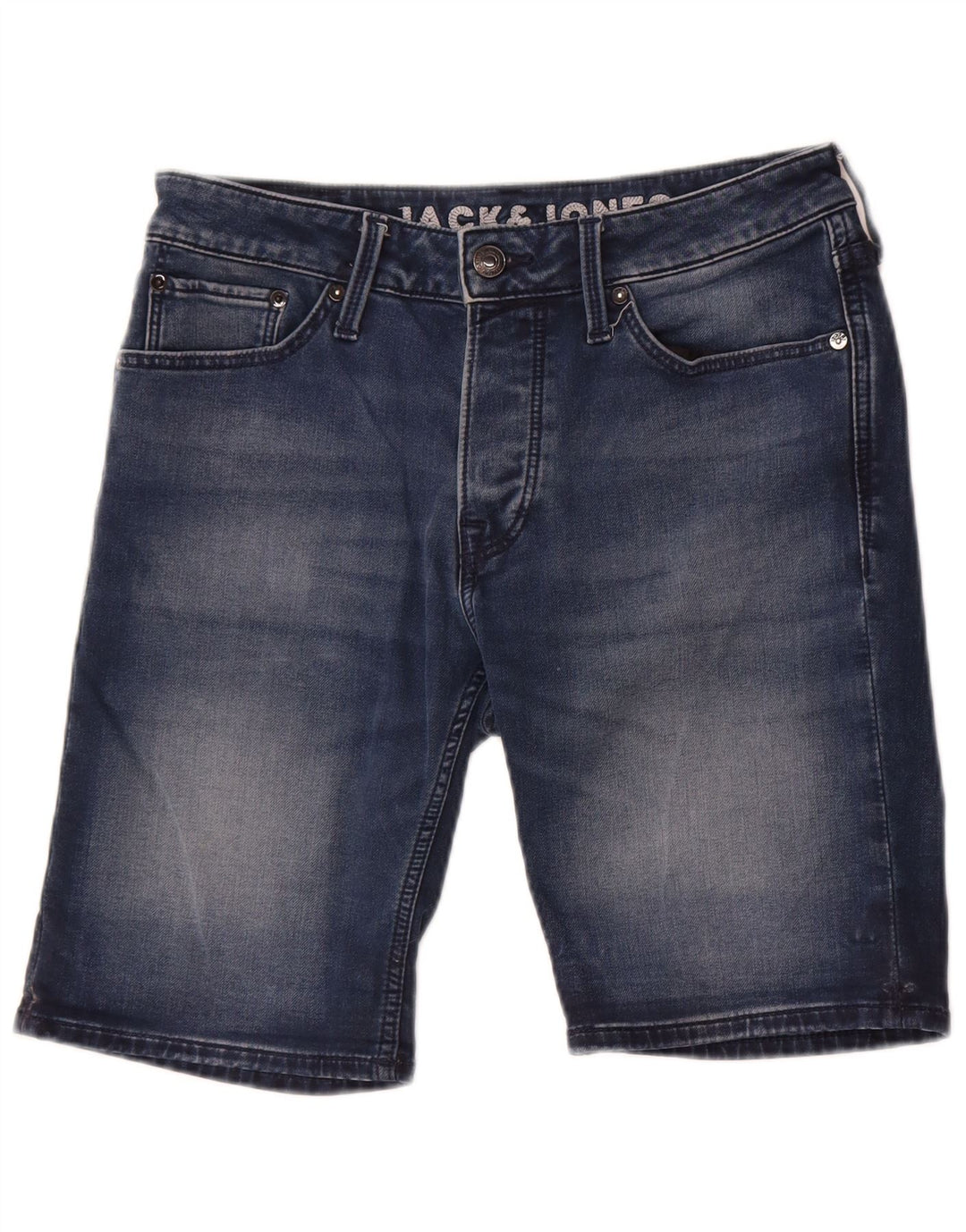 Jack & Jones Herren-Jeansshorts, Größe S, W29, Blau, Baumwolle